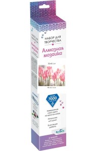 Алмазные узоры. Тюльпаны. 30*40,06136