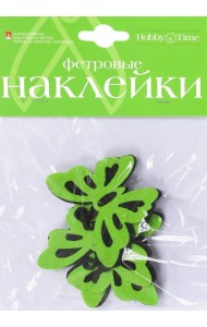 Декор.наклейки из фетра СТРЕКОЗ.БАБОЧ,5в,2-093/20