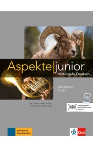 Aspekte junior B1 plus Übungsbuch mit Audio-Dateien
