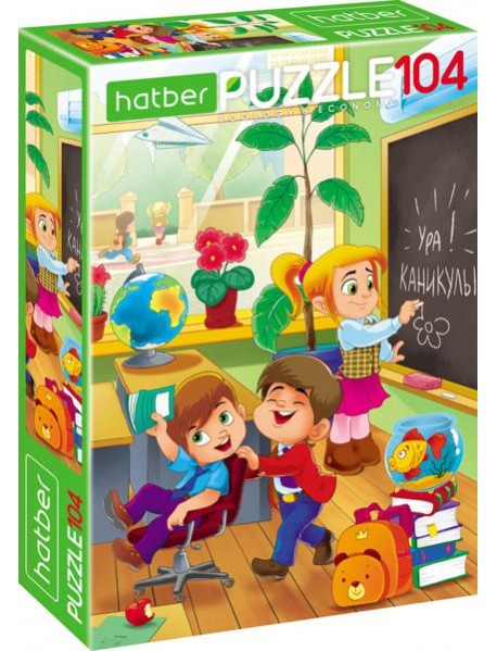 Hatber Puzzle-104 Ура!Каникулы!,104ПЗ4_20484