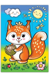 Развивающие рамки. 3820 Бельчонок