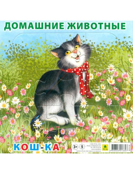 Пазл. Домашние животные. Кошка