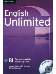 English Unlimited. Pre-intermediate. Self-study Pack. Workbook with DVD-ROM