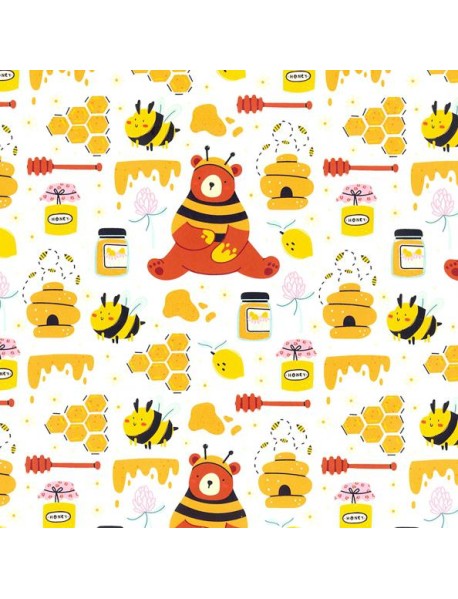Упаковочная бумага "Honey" MS_46389