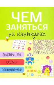 Чем заняться на каникулах? Лабиринты, схемы, головоломки. Вып.1