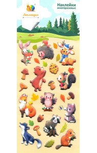 Наб. зефирных наклеек 