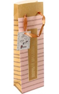 Пакет-коробка 12,5x34,5x8,3см Попробуй жизнь 79665