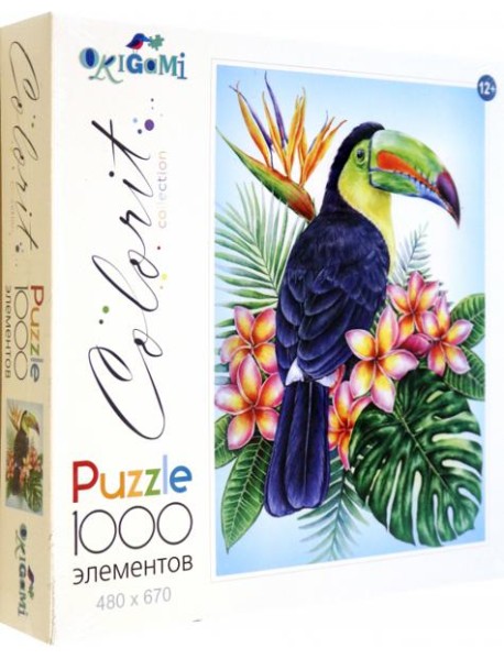 Colorit Collection. Пазл-1000 Тукан,07895