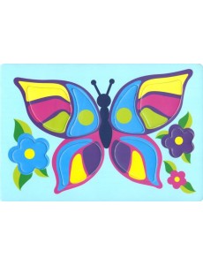 Мягкий конструктор. Бабочка Мягкий конструктор. Бабочка