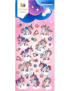 Наб. леденцовых наклеек "Единороги"