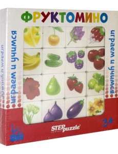 89837 Развивающая игра из дерева "Фруктомино" 89837 Развивающая игра из дерева "Фруктомино"