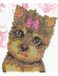 Алмаз.мозаика МИЛЫЙ ЩЕНОК,21х25см с мольб. M-10340 Алмаз.мозаика МИЛЫЙ ЩЕНОК,21х25см с мольб. M-10340