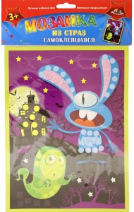 Мозаика из страз самокл.Ночные страшилки ,С3081-15