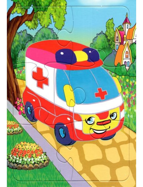 Пазл 6 эл. Скорая помощь
