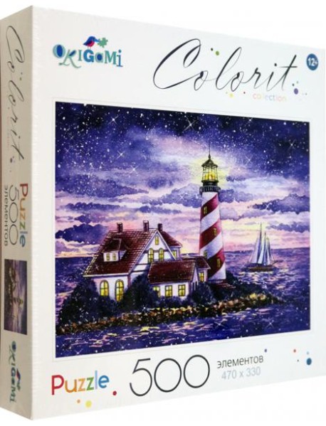 Colorit Collection. Пазл-500 Дом с маяком,07894