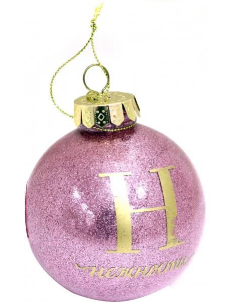 Подвесное украшение "Буквы" ассортимент 86504
