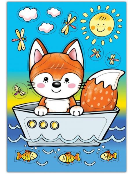 Развивающие рамки. 3821 Лисенок