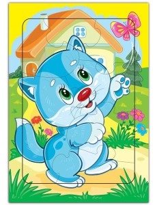 Развивающие рамки. 3818 Котик Развивающие рамки. 3818 Котик