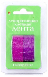 Клейкая лента декорир.15мм*5м,Вид9,2диз,2-439/09