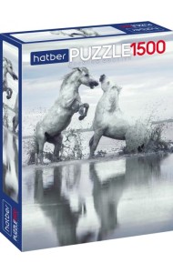 Hatber Puzzle-1500 Лошади,1500ПЗ1_22221