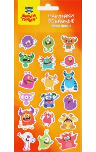 Наклейки объемные 