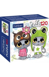 Hatber Puzzle-120 Кототерапия,120ПЗ5_19513