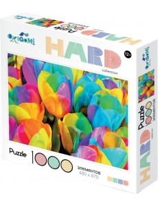 Hard. Пазл-1000 Тюльпаны,07550 Hard. Пазл-1000 Тюльпаны,07550