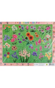 Пазл. Цветы садовые