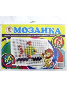 Мозаика "Рыбка" 64 фишки