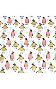 Бумага НГ Пингвины арт.91571