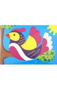 Мягкий конструктор. Птичка