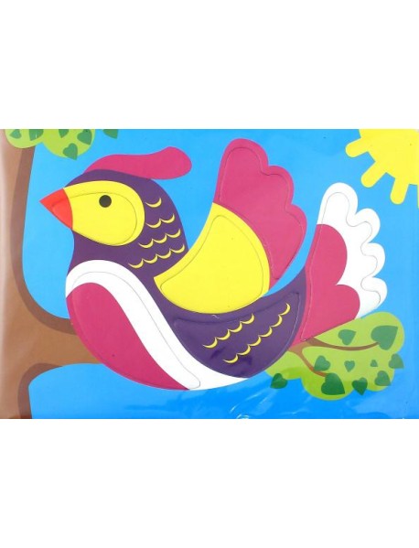 Мягкий конструктор. Птичка