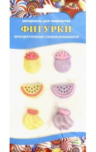 Декоративные фигурки самокл.Ассор(фрукты),С3308-03