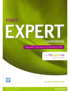 Expert. First. Coursebook + MyEnglishLab