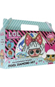 Мини-мозаика на магните LOL Diva 13,61*10,61,W0457