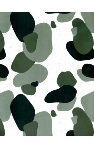 Бумага упаковочная 70*110см Military,пятна,N3473