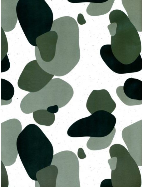 Бумага упаковочная 70*110см Military,пятна,N3473