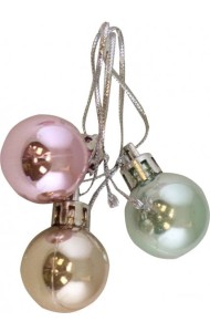 Подвесное украшение (3шт в наб.) Шары цв.арт.90633
