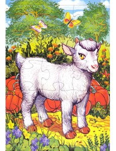 Пазл 15 эл. Козленок