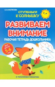 Развиваем внимание. Рабочая тетрадь дошкольника