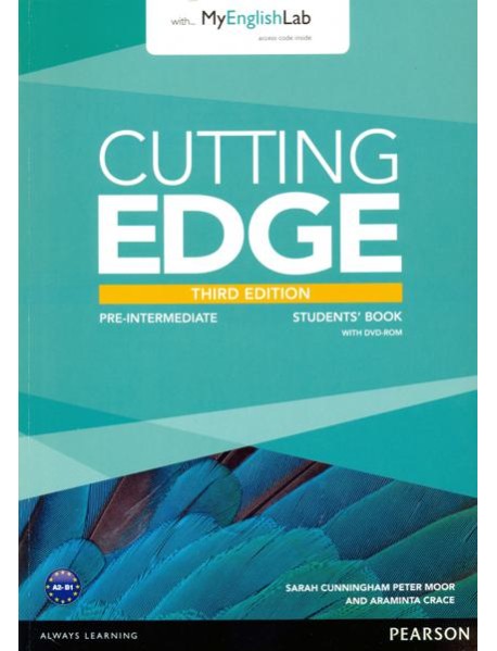 Cutting Edge. Pre-intermediate. Students' Book with MyEnglishLab access code (+DVD) (+ DVD)