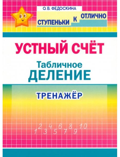 Тренажёр по уст.счёту. Табличное деление 2-4кл