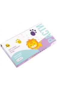 Пластилин восковой 10цв 120гр,LMCW-0110