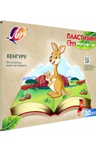 Пластилин 30цв ZOO 31С 2064-08