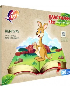 Пластилин 30цв ZOO 31С 2064-08