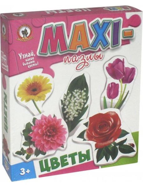 Пазлы 50234/03534 Макси Цветы Русский стиль