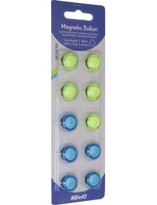 Набор магнитов 10шт 15мм Kw-Trio 8305M Набор магнитов 10шт 15мм Kw-Trio 8305M