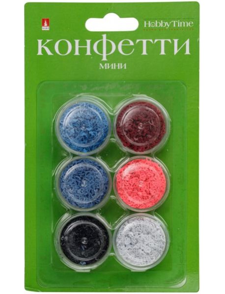 Мини-конфетти д/декора "Сердечки контур.",2-419/02