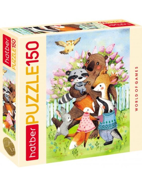 Hatber Puzzle-150 Жила-была лисичка,150ПЗ4_26366