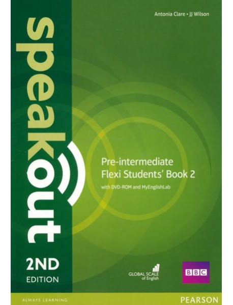 Speakout. Pre-Intermediate. Flexi B Student's Book + DVD + MyEnglishLab
